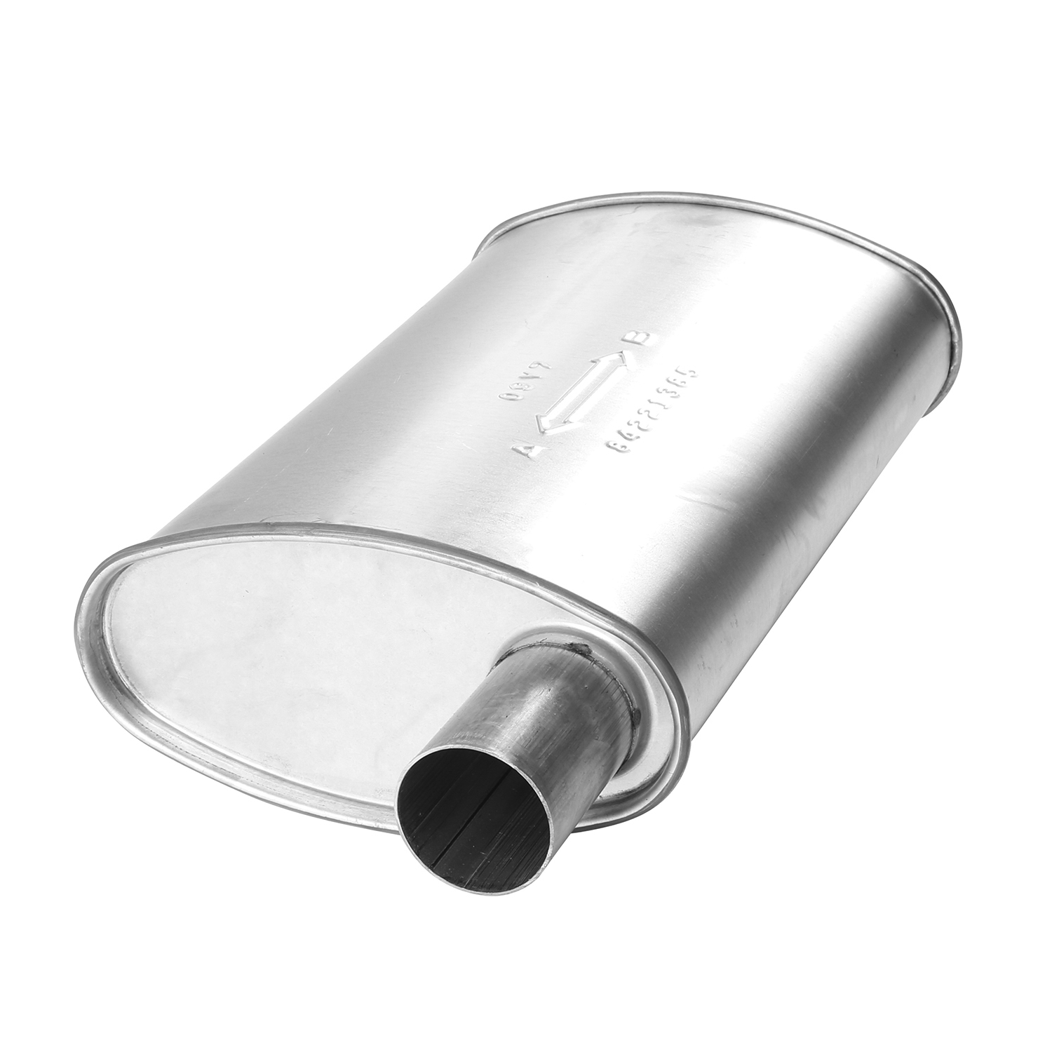 AP EXHAUST 3738SL An Economical Universal Muffler Designed For The
