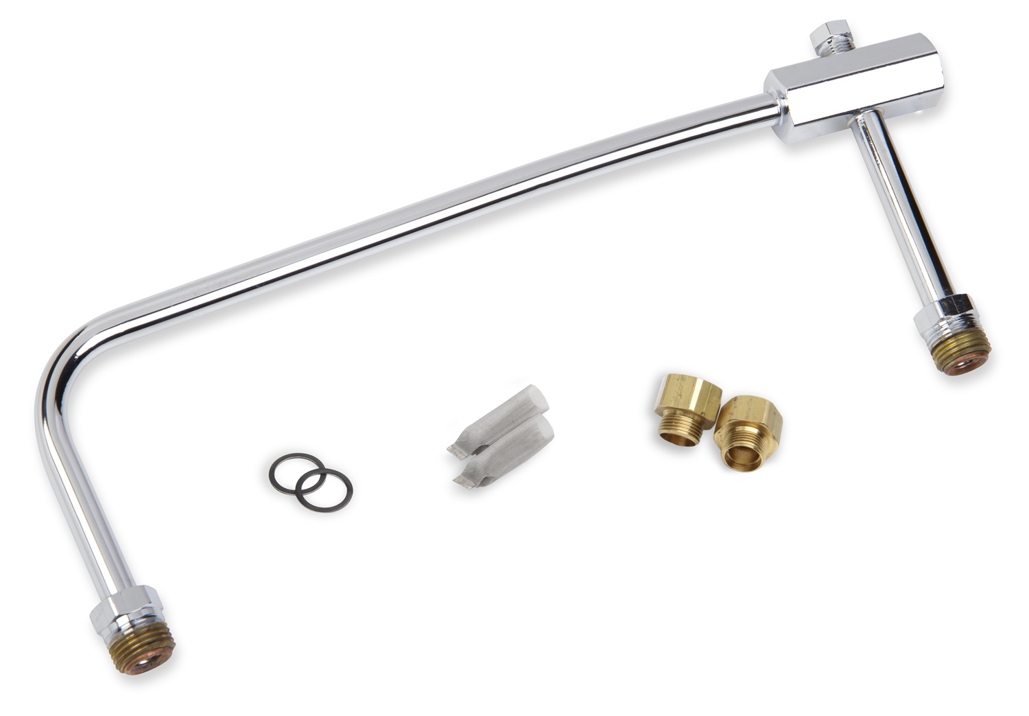 Demon Fuel Systems 140057 Chrome Fuel Line Autoplicity