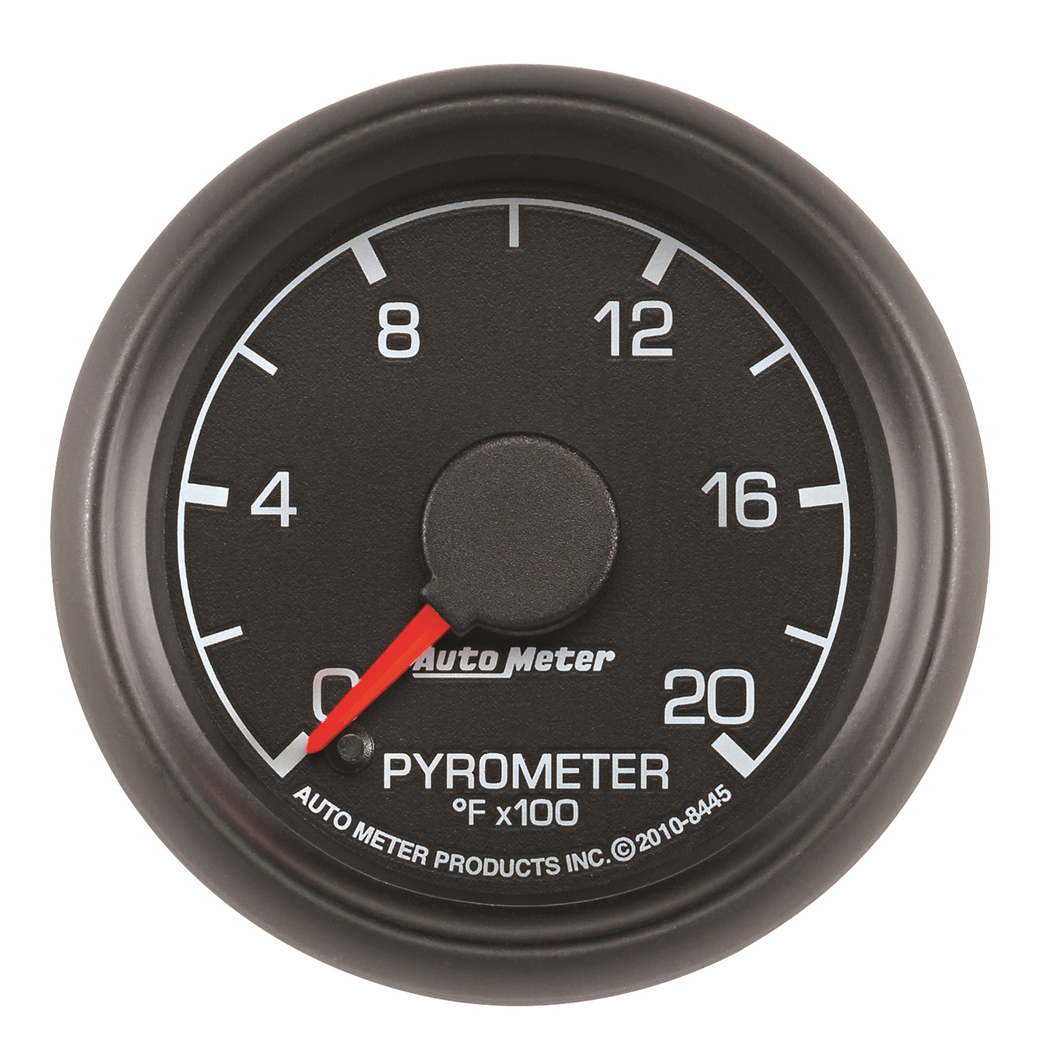 Auto Meter 8445 Factory Match Pyrometer/egt Gauge; 2 1/16 In.; 0 2000 Deg. F; Autoplicity