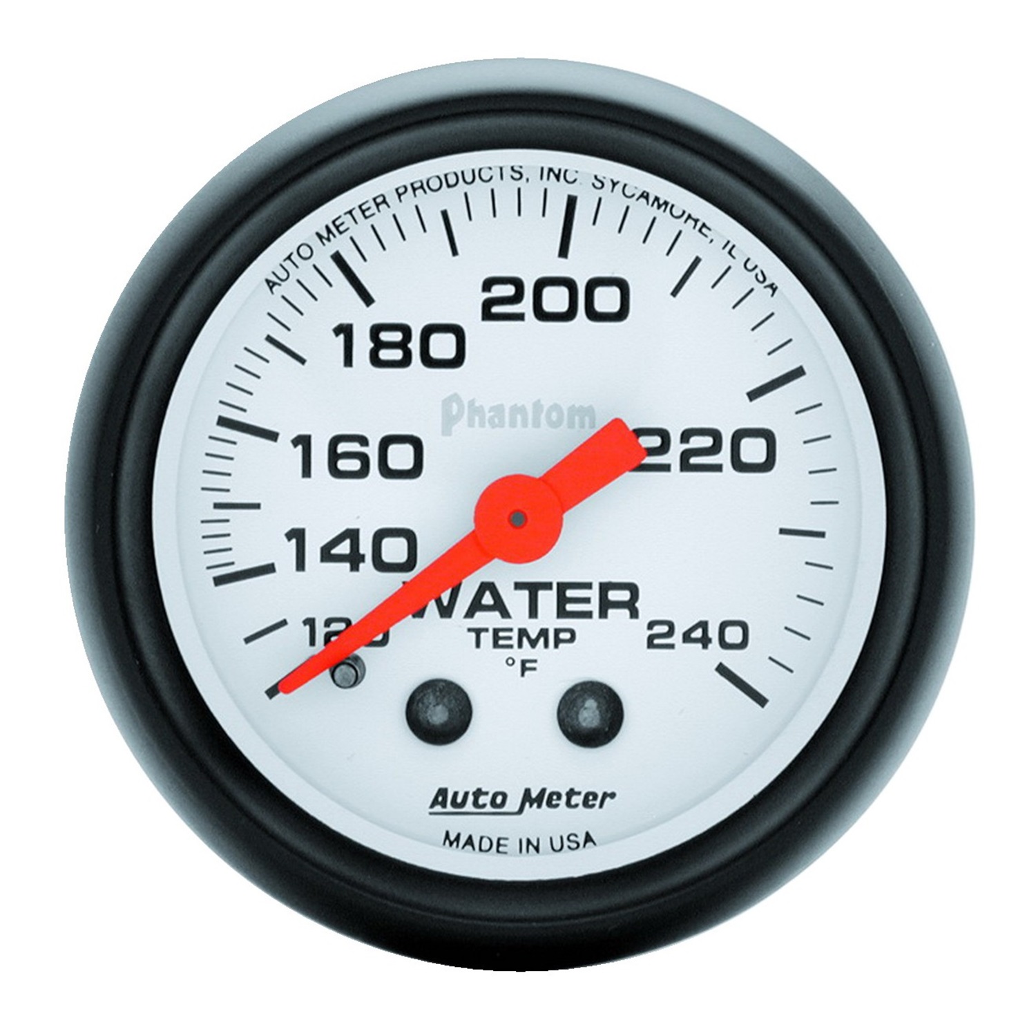 Auto Meter 5732 21/16" Water Temperature, 120240 °f, Phantom