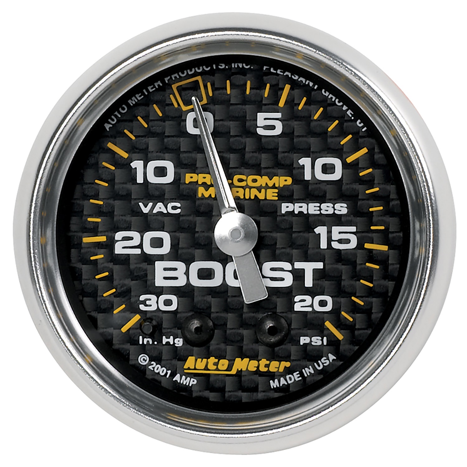 Auto Meter 20077440 Marine Mechanical Vacuum/boost Gauge Autoplicity