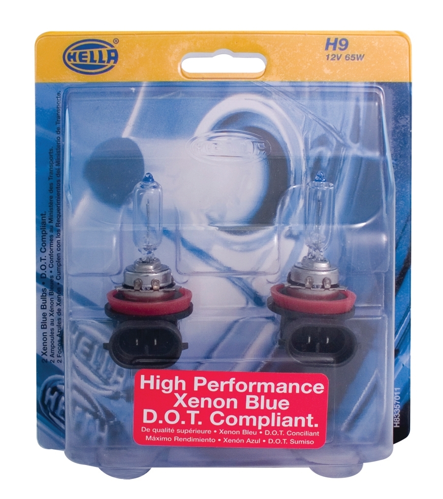 Picture of Hella H83357011 H9 Xenon High Performance Blue Bulb 65W