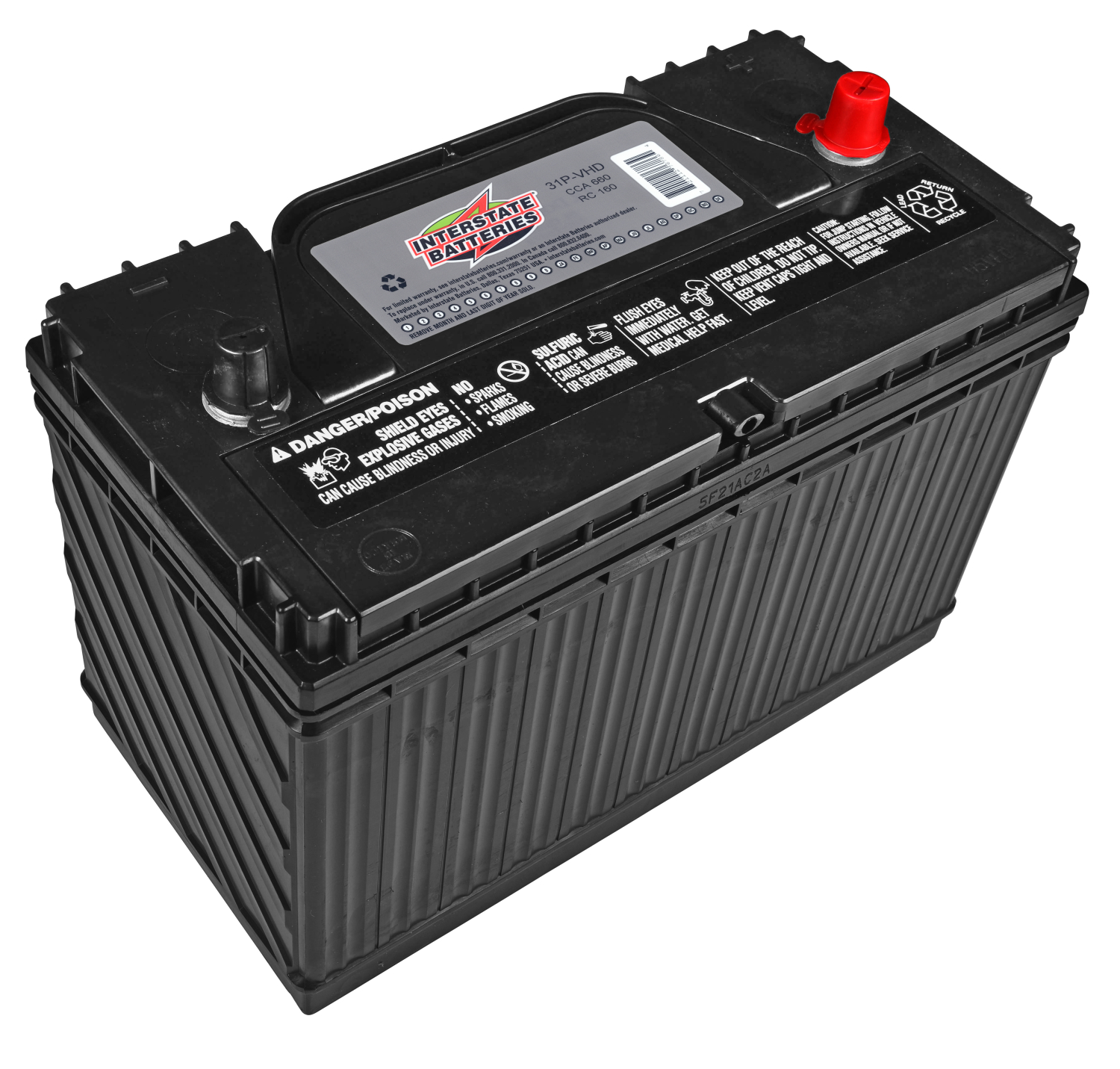 Interstate Batteries 31PVHD Battery Autoplicity