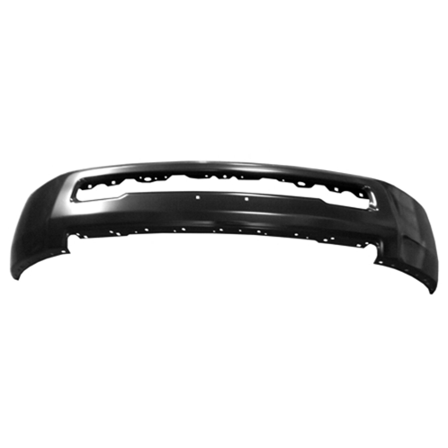 KEYSTONE CH1002403 Front Bumper Face Bar; Black Finish/for Paint To