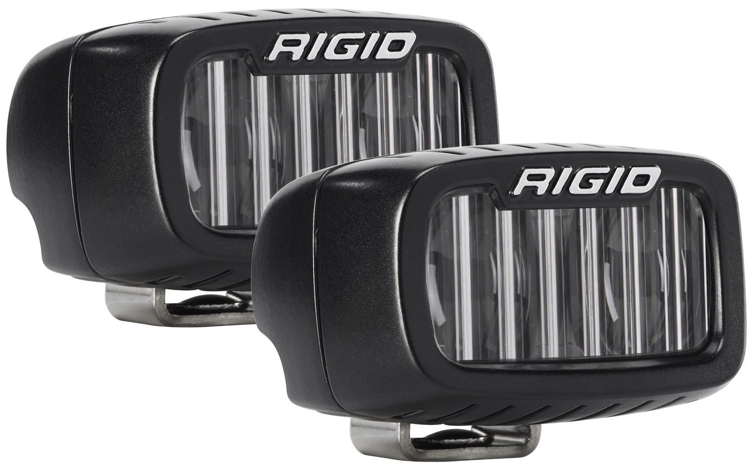 Show details for RIGID Industries 902533 Rigid Sr-M Series Dot/sae J583 White Led Fog Light, Pair
