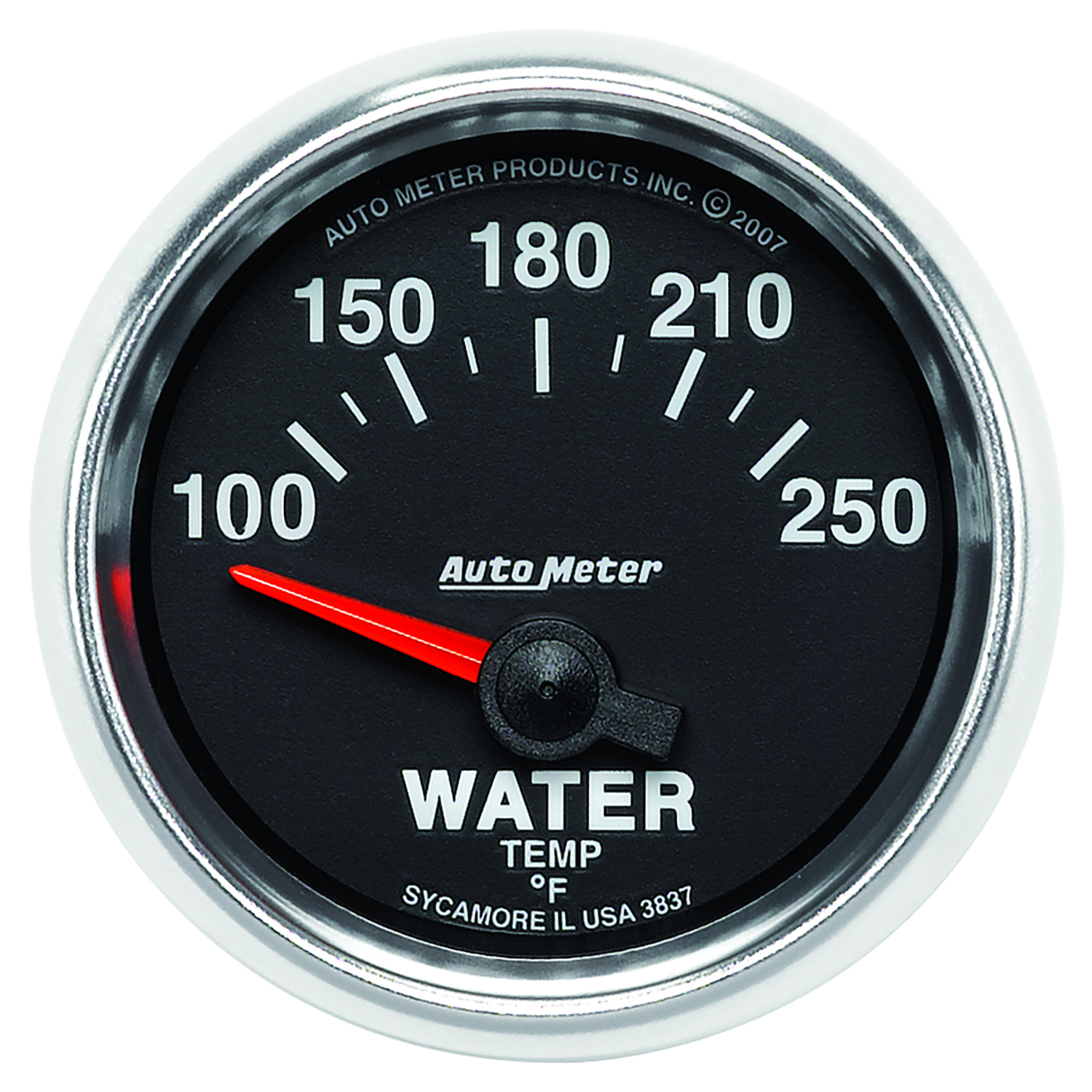 Auto Meter 3837 GS Electric Water Temperature Gauge Autoplicity