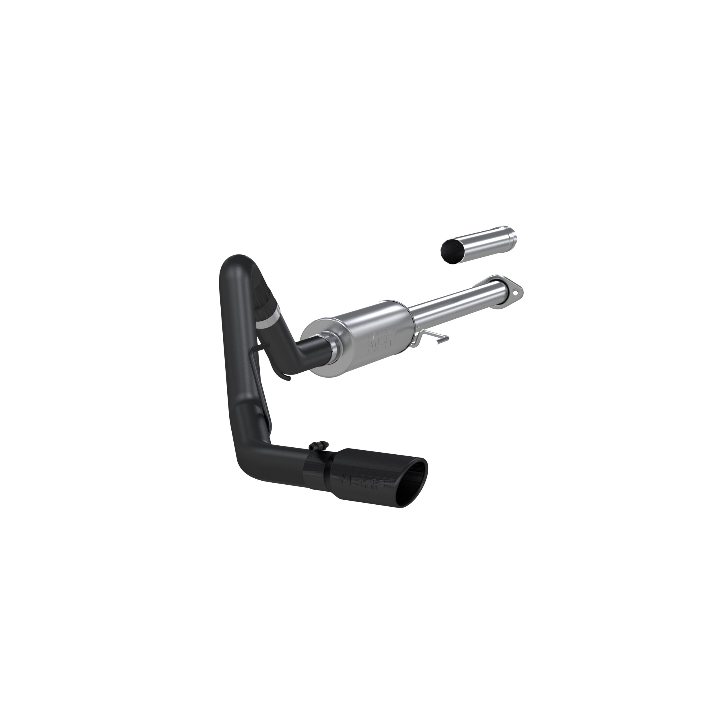 MBRP Exhaust S5253BLK Black Series Cat Back Exhaust System Autoplicity