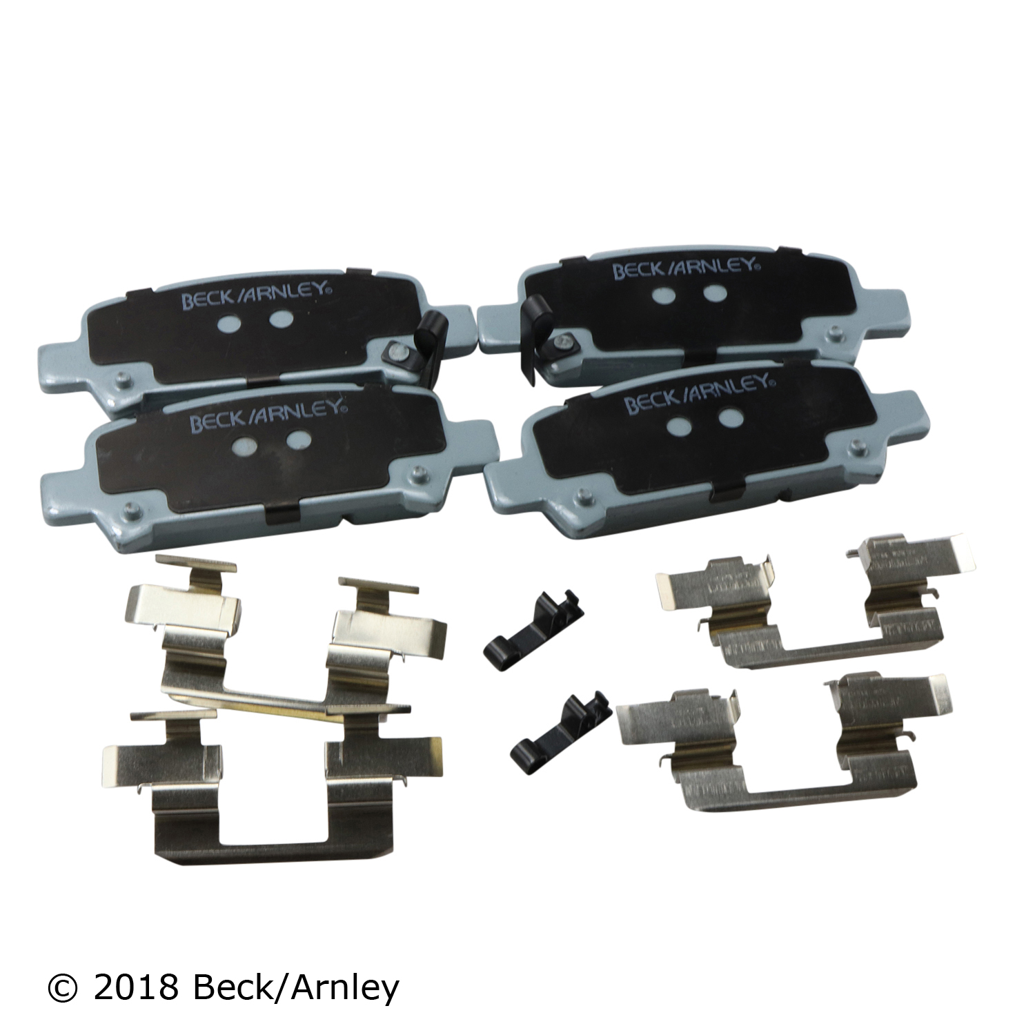 BeckArnley 085-6687 Premium Asm Pads W / Hardware