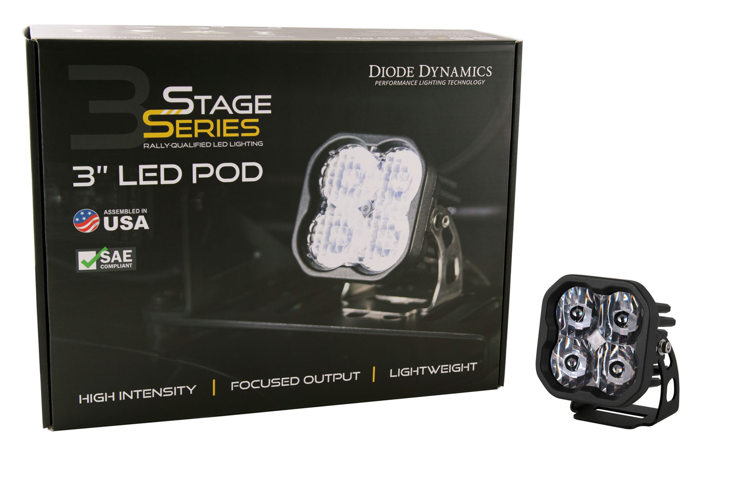 Picture of Diode Dynamics DD6490S Pod Light Featuring Advanced Tir Optics For High Efficiency And Focus.
