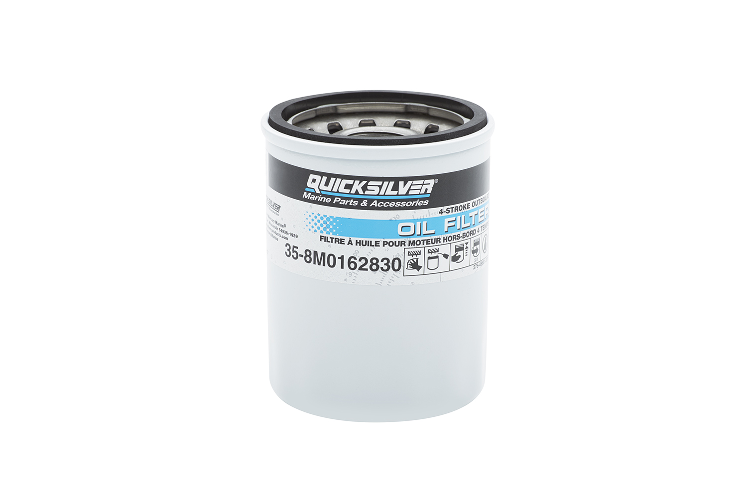 Quicksilver 8M0162830 Oil Filter Mercury and Mariner 4Stroke