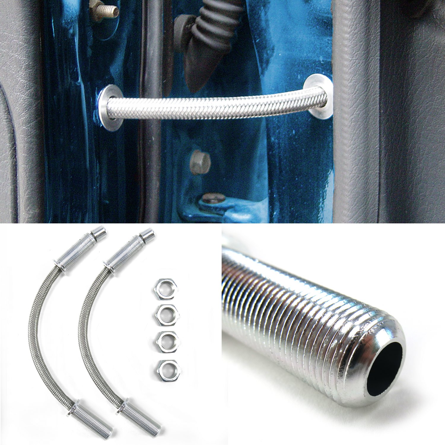 Keep It Clean 12 Inch Stainless Steel Door Loom Keep It Clean 12 Inch Stainless Steel Door Loom