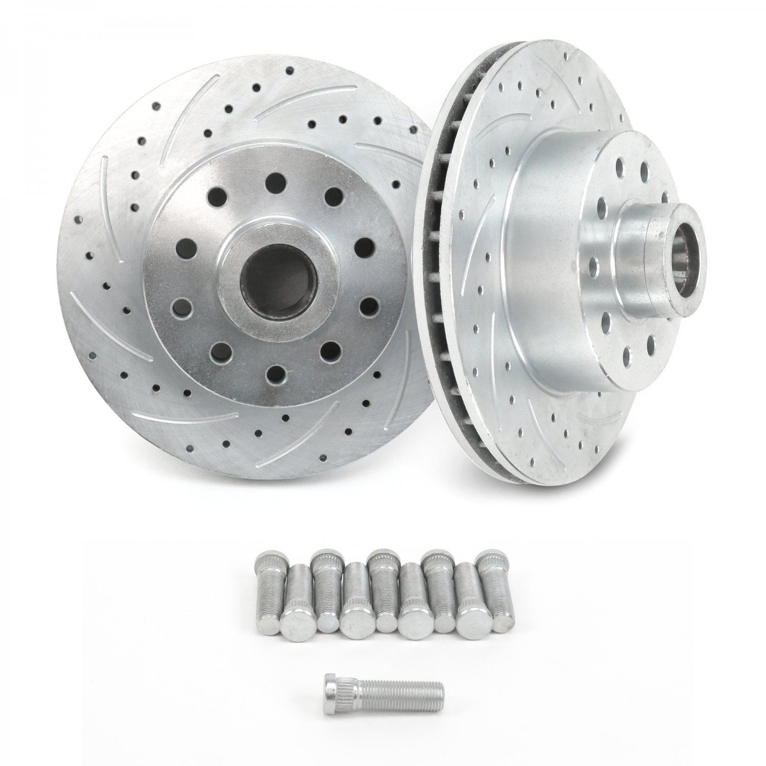 Picture of Helix HEXMIIRRCK MII / Pinto 11” Round Vented Rotor Conversion Kit - Drilled and Slotted