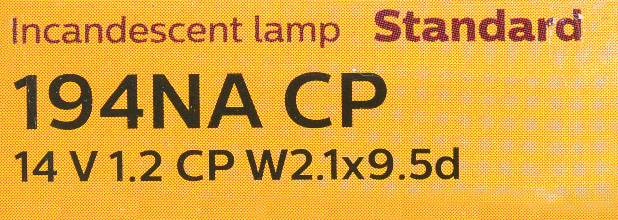 Picture of Philips 194NACP Standard Mini Bulb