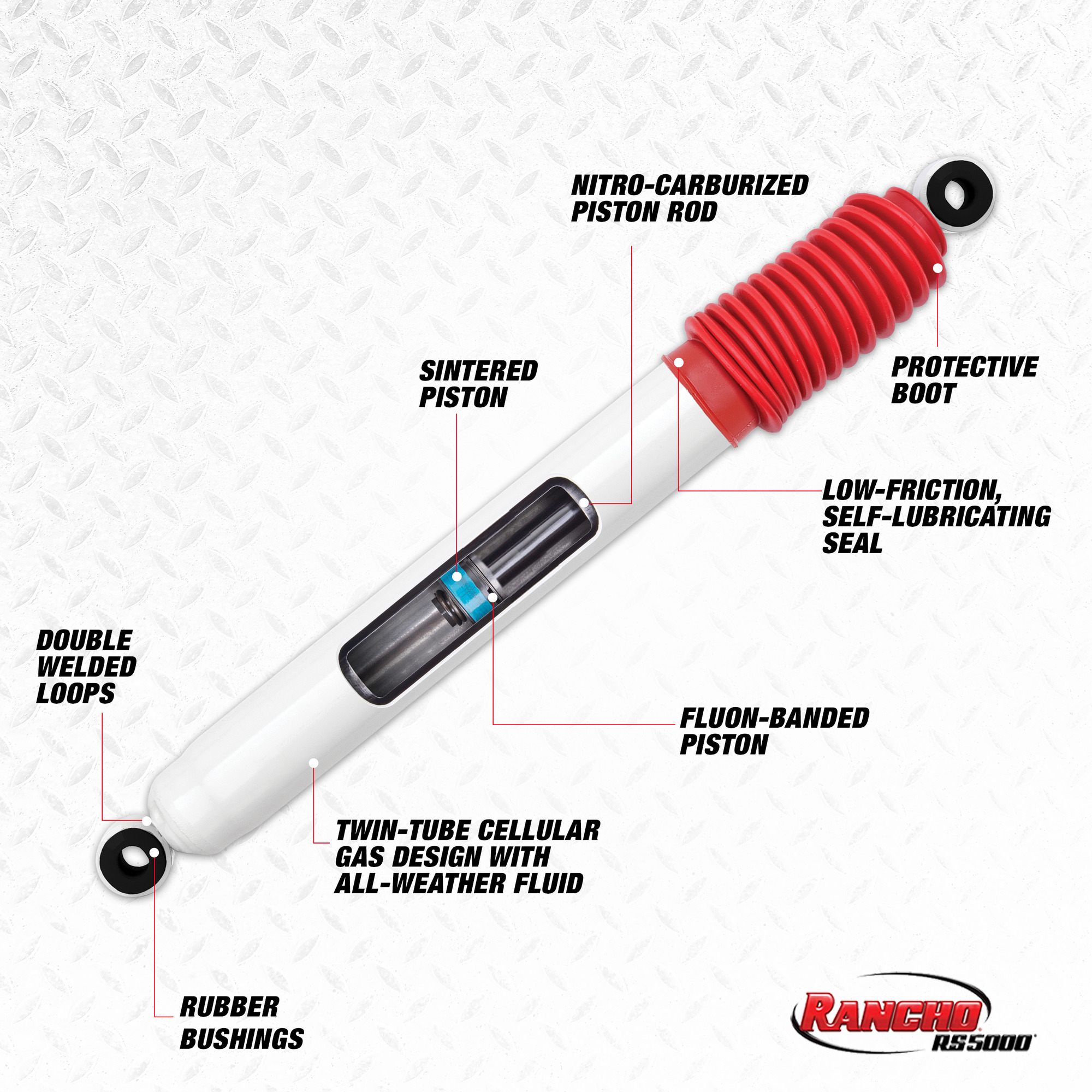 Picture of Rancho Suspension RS5000 Steering Damper