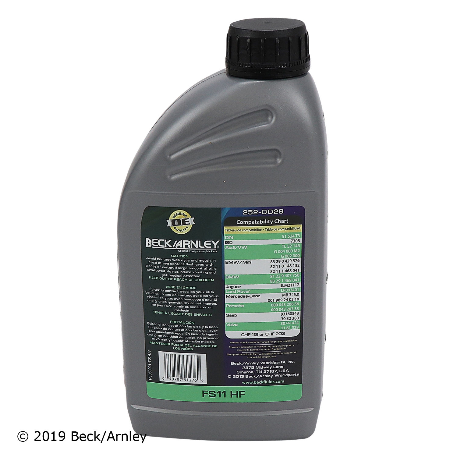 Beck/Arnley 2520028 Hydraulic Fluid Fs11 Autoplicity