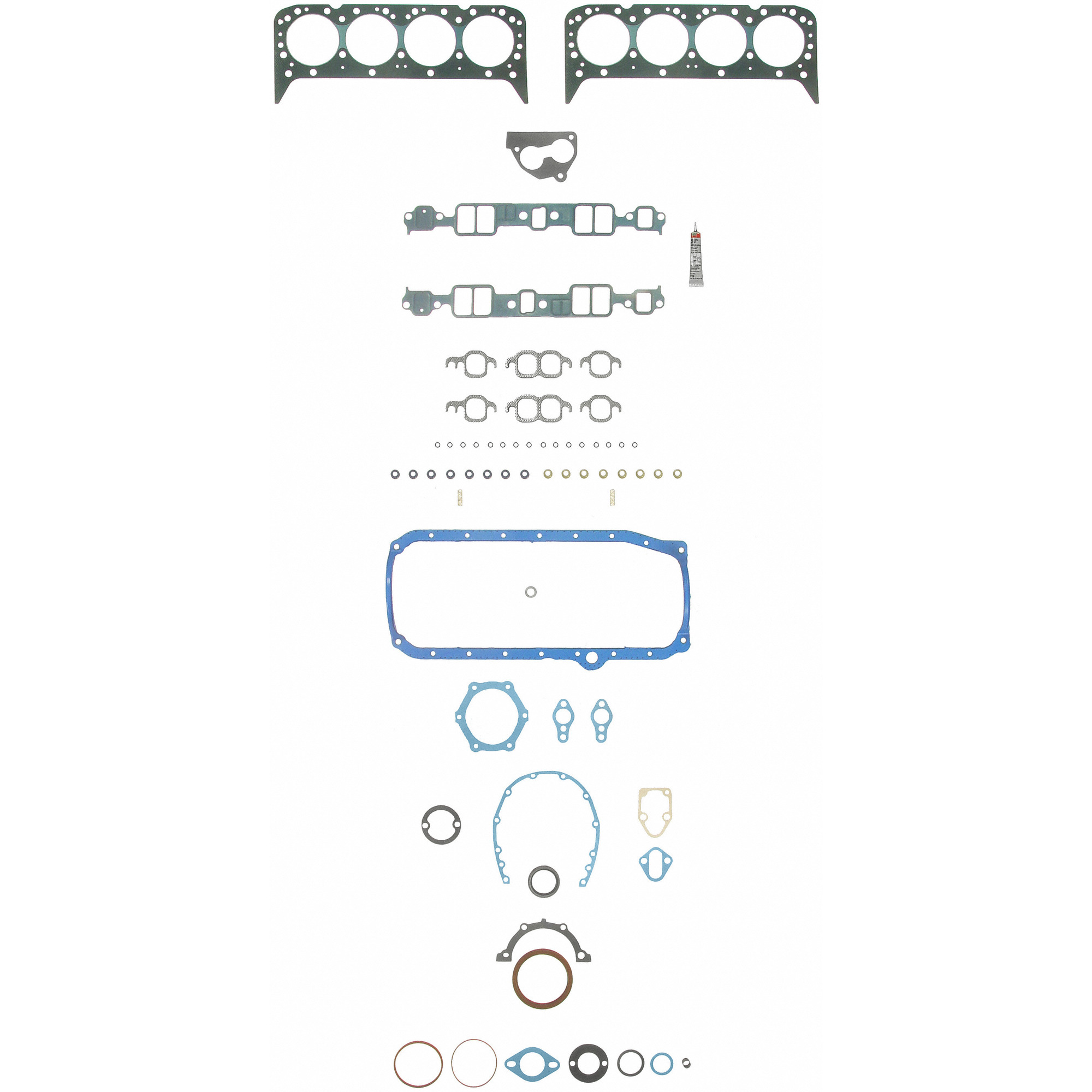 Fel-Pro® 260-3174 - Engine Gasket Set