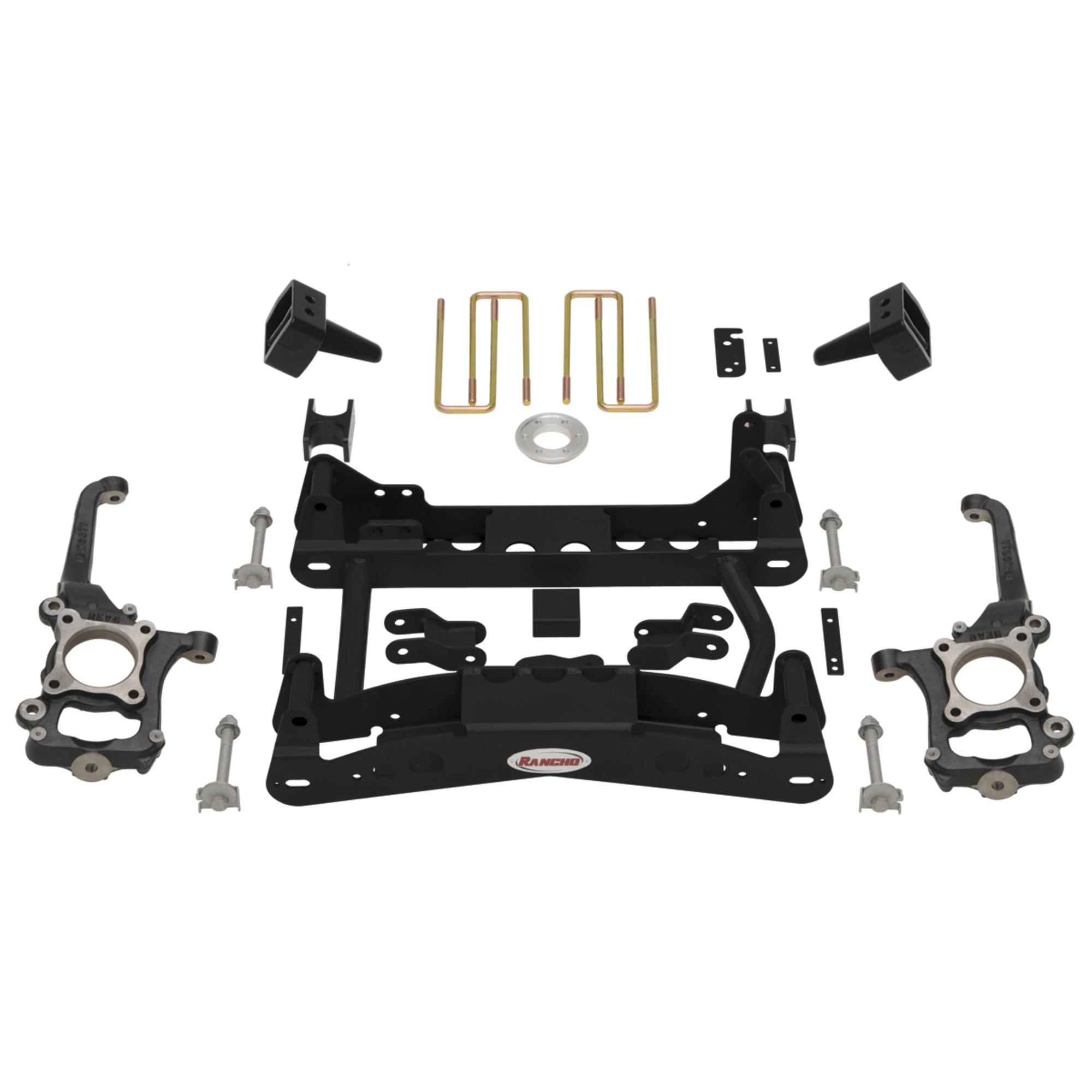 Rancho Suspension RS6519B Primary Suspension System Black Autoplicity