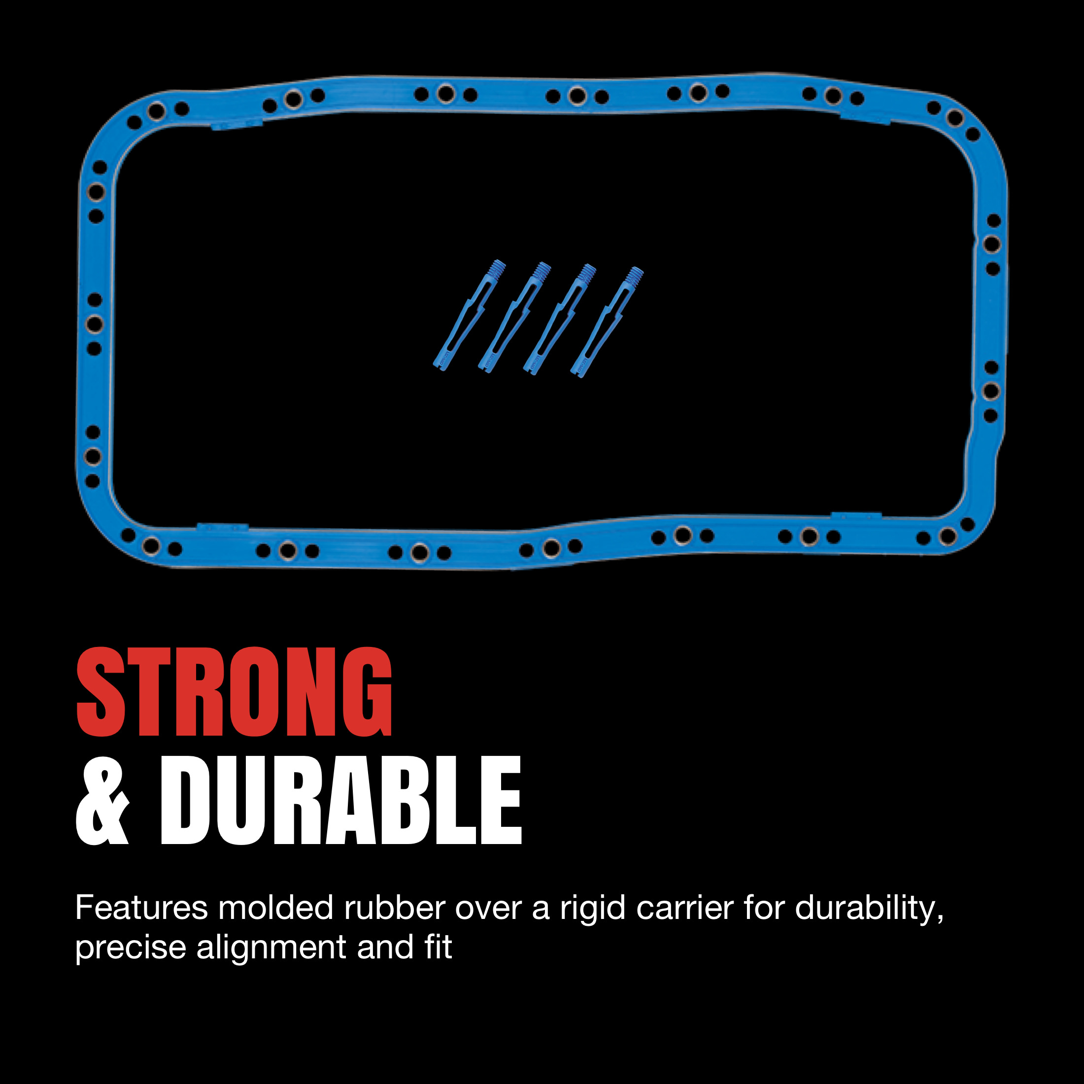 thumbnail interactive-video image 1 of Fel-Pro PermaDryPlus Oil Pan Gasket For Honda Civic/Integra B16A B16B B18C 1 of 5