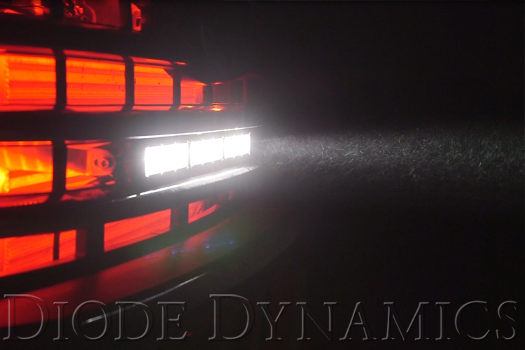 Show details for Diode Dynamics Light bar featuring advanced TIR optics for high efficiency and focus.
