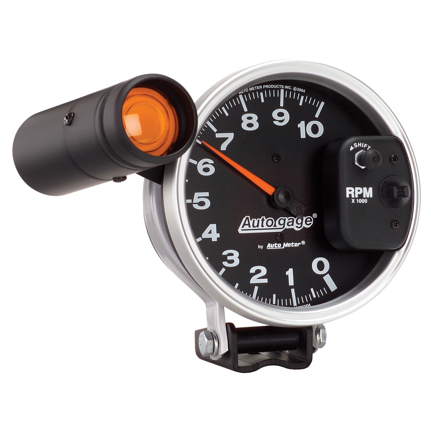 Auto Meter 233904 5" Pedestal Tachometer, 010,000 Rpm, Auto Gage