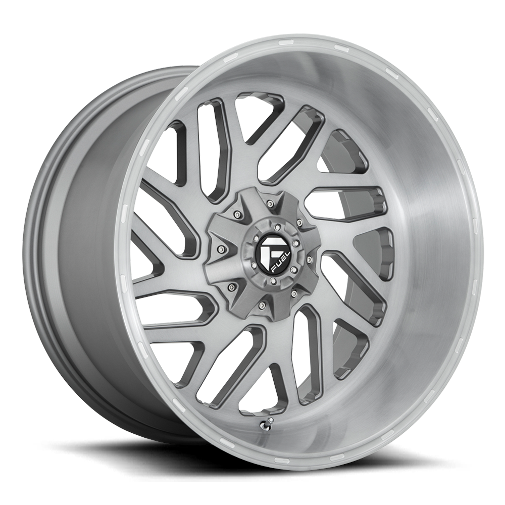 FUEL WHEELS D71520009846 D715 20X10 6X135/5.5 BRSHGNMTLTTC 19MM D715