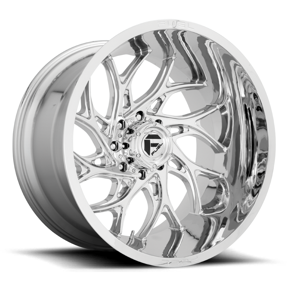 FUEL WHEELS D7402000B447 D740 20X10 5X5.5 CHRPLATED 18MM D740 RUNNER