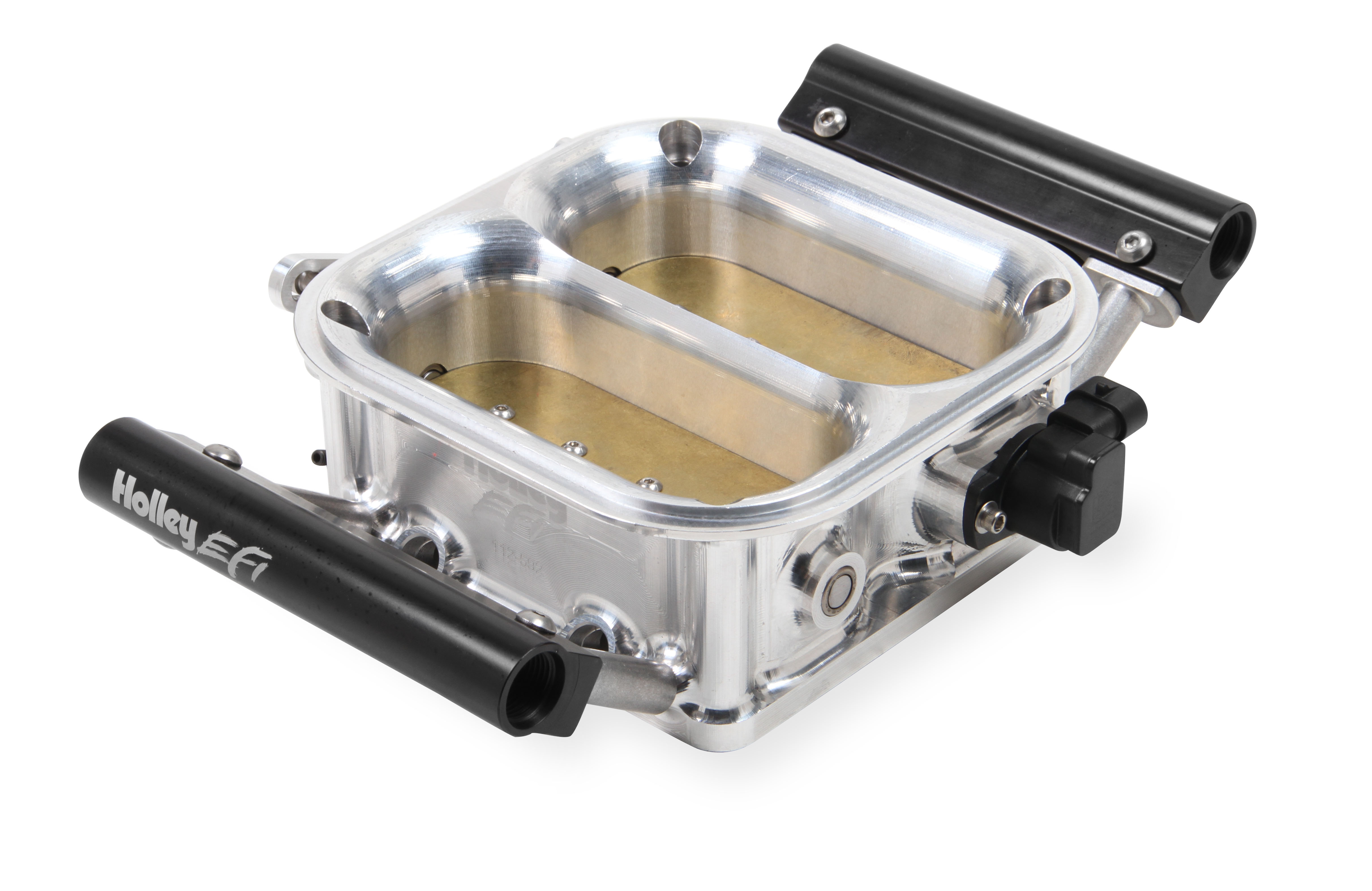 Holley 2550 CFM EFI Throttle Body w/4500 Flange. Holley 2550 CFM EFI Throttle Body w/4500 Flange.