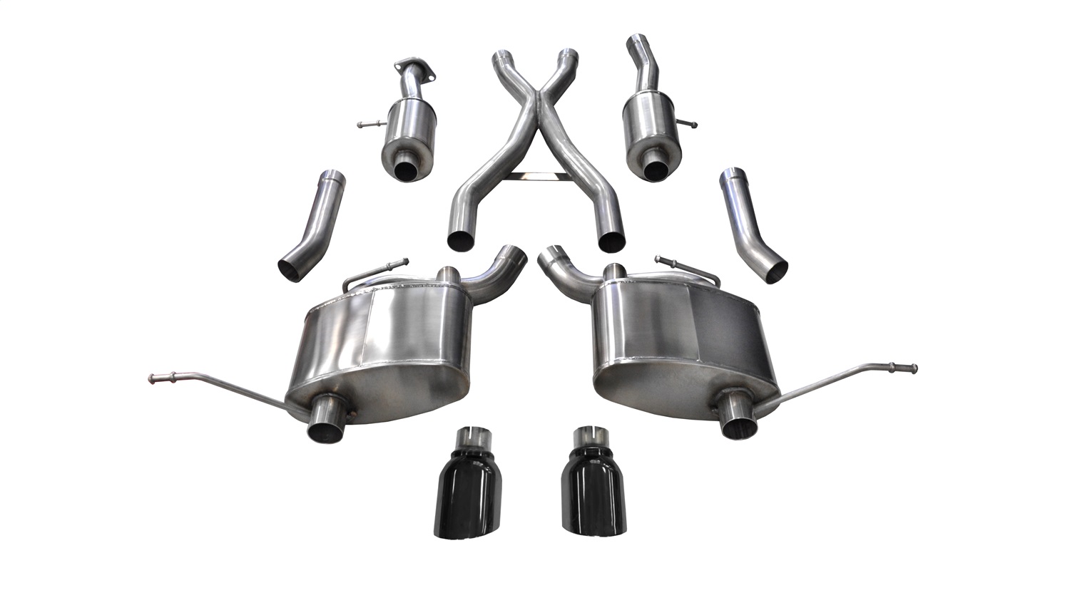 Corsa Performance 14980BLK Sport CatBack Exhaust System Autoplicity