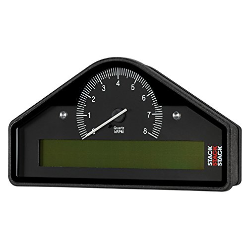 Show details for Auto Meter ST8100-A-UK Race Display, Pre-Configured, Black, 0-8k Rpm (psi, Deg. C, Mph)