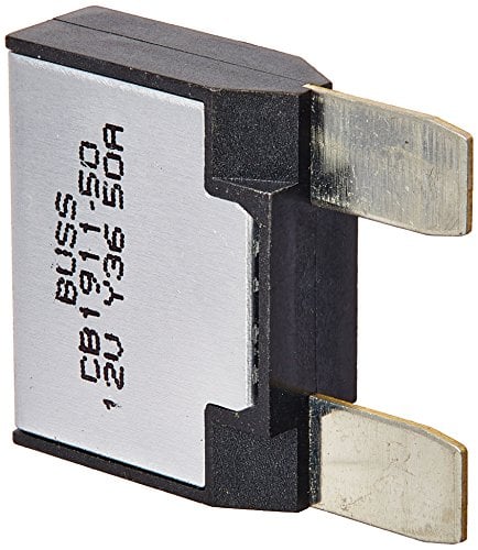 Picture of Bussmann CB1911-50 Type I Maxi Footprint Automotive Circuit Breaker (50 Amp), 1 Pack