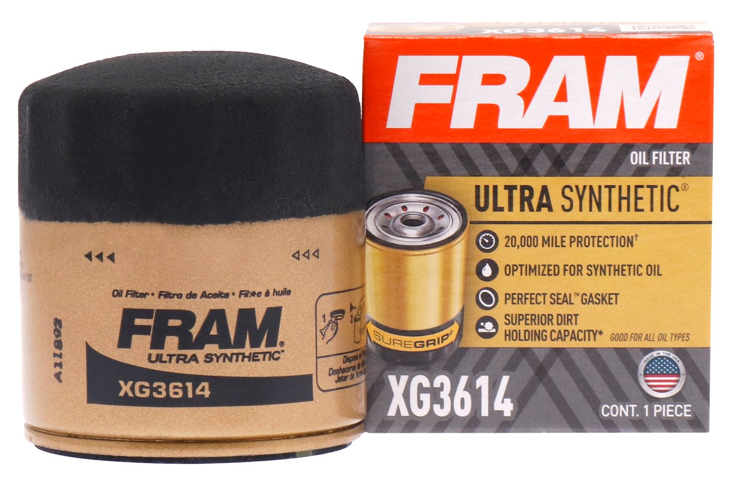 Fram XG3614 Oil Filter Autoplicity