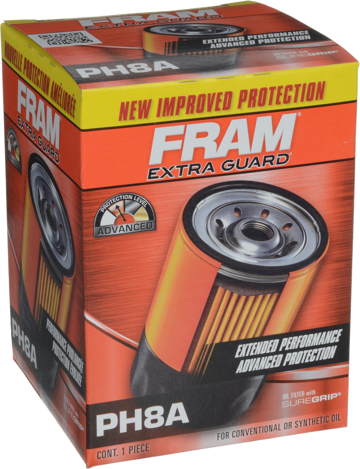 Fram Ph8a Extra Guard Passenger Car SpinOn Oil Filter Autoplicity