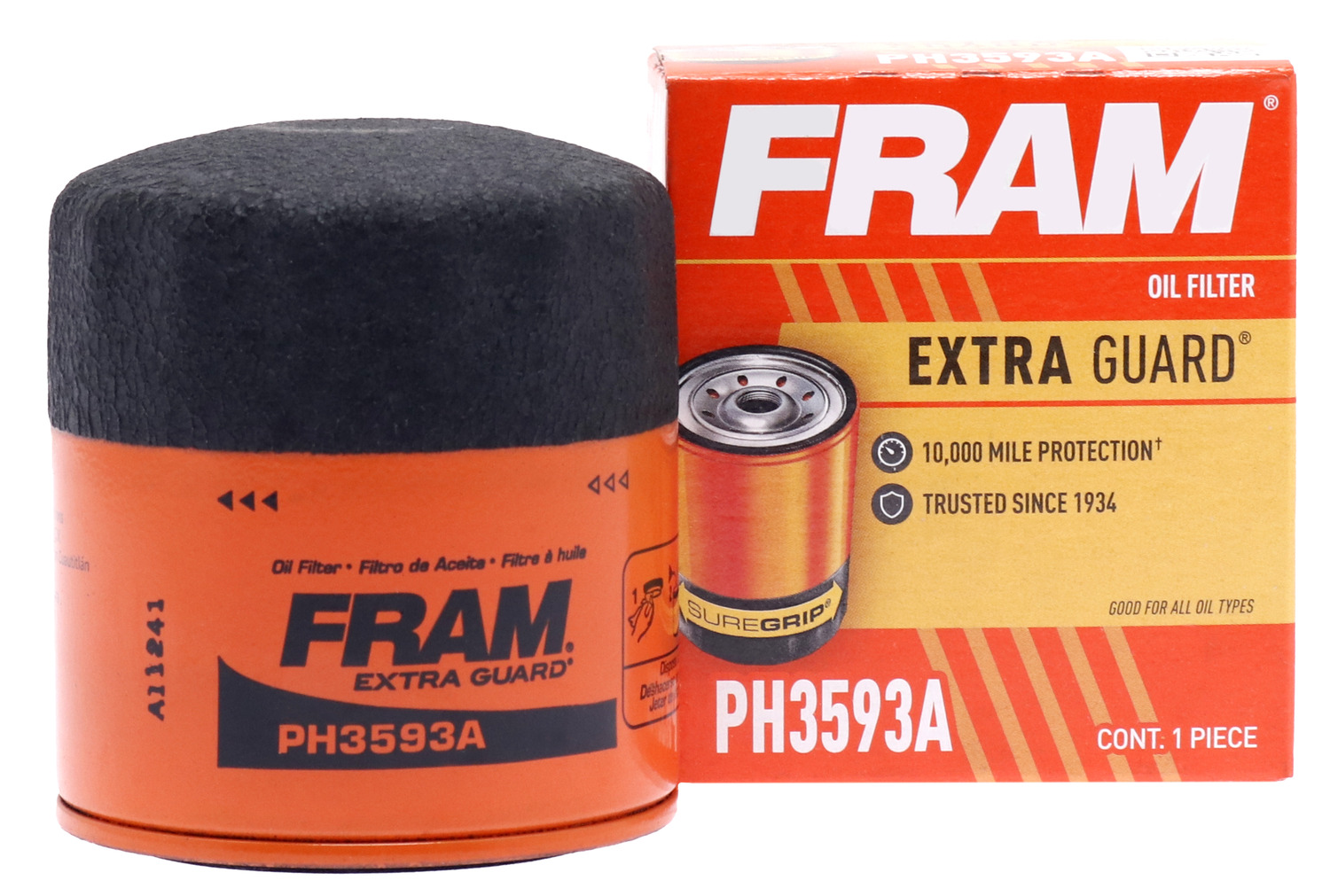 Fram PH3593A Premium Quality Oil Filter Autoplicity