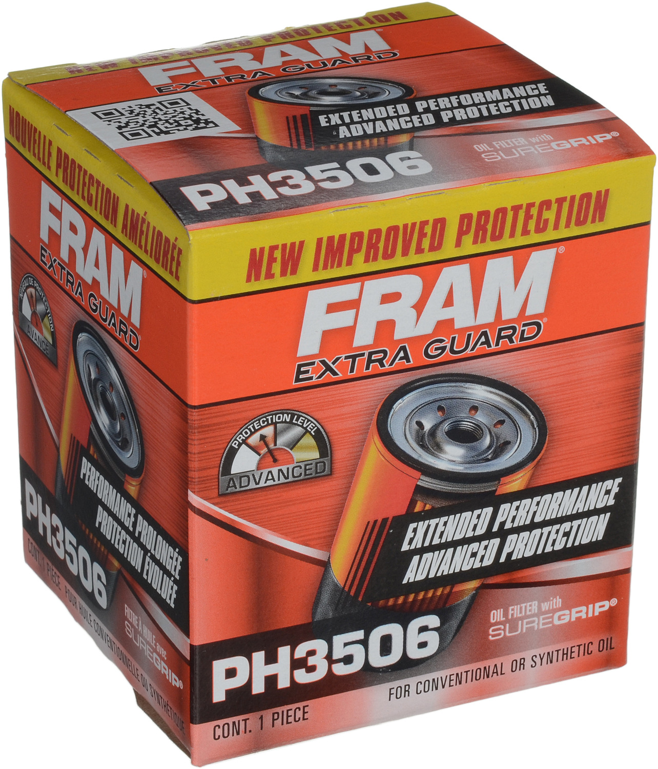 Fram Ph3506 Extra Guard Passenger Car SpinOn Oil Filter Autoplicity