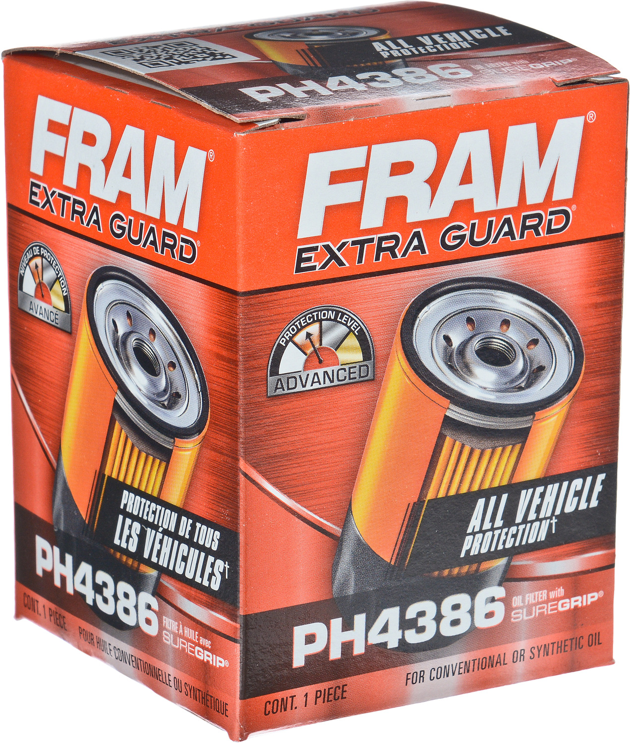 Fram Ph4386 Extra Guard Passenger Car SpinOn Oil Filter Autoplicity