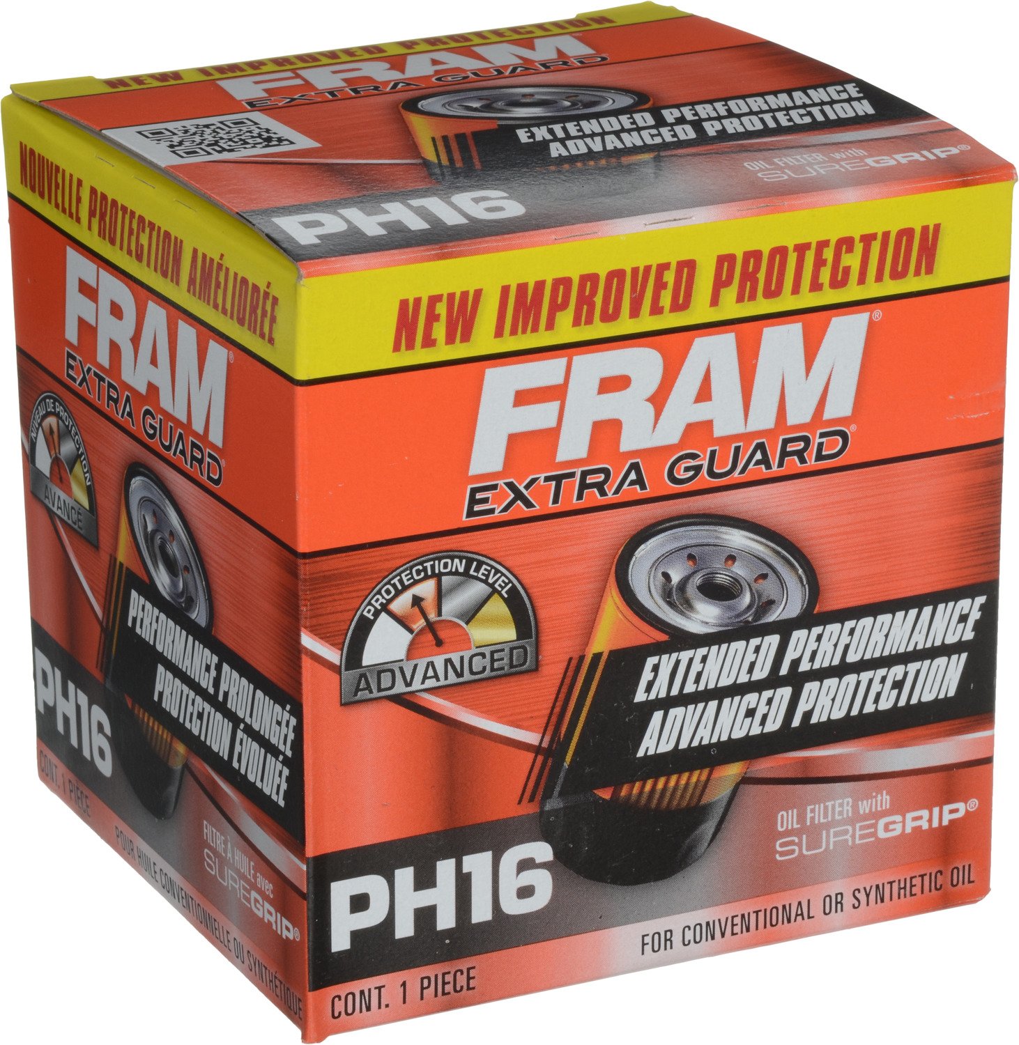 Fram Ph16 Extra Guard Passenger Car SpinOn Oil Filter Autoplicity