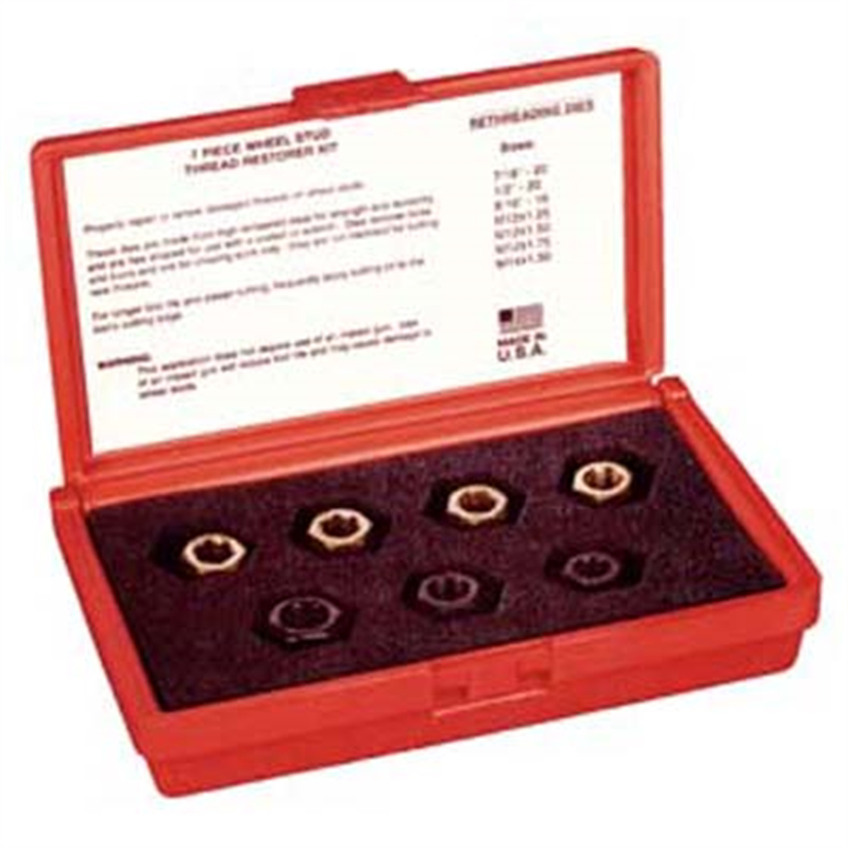 Kastar Hand Tools 2583 Wheel Stud Thread Restorer Kit Autoplicity