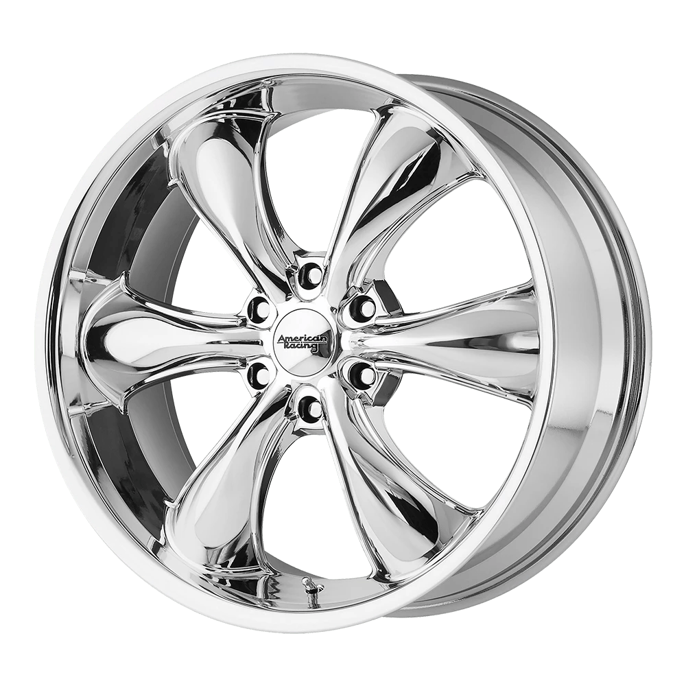 American Racing Wheels AR91422968815 AR914 Chrome Wheel with Chrome ...