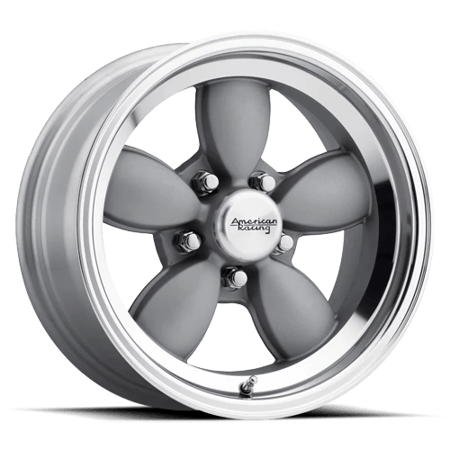 American Racing Wheels VN50477000400 Vn504 17x7 Blank Mag-Gry Mir-Lp ...