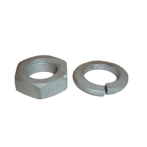 Pitman Arm Nut and Lock Washer Kit - 7/8-14 Thread | Steel