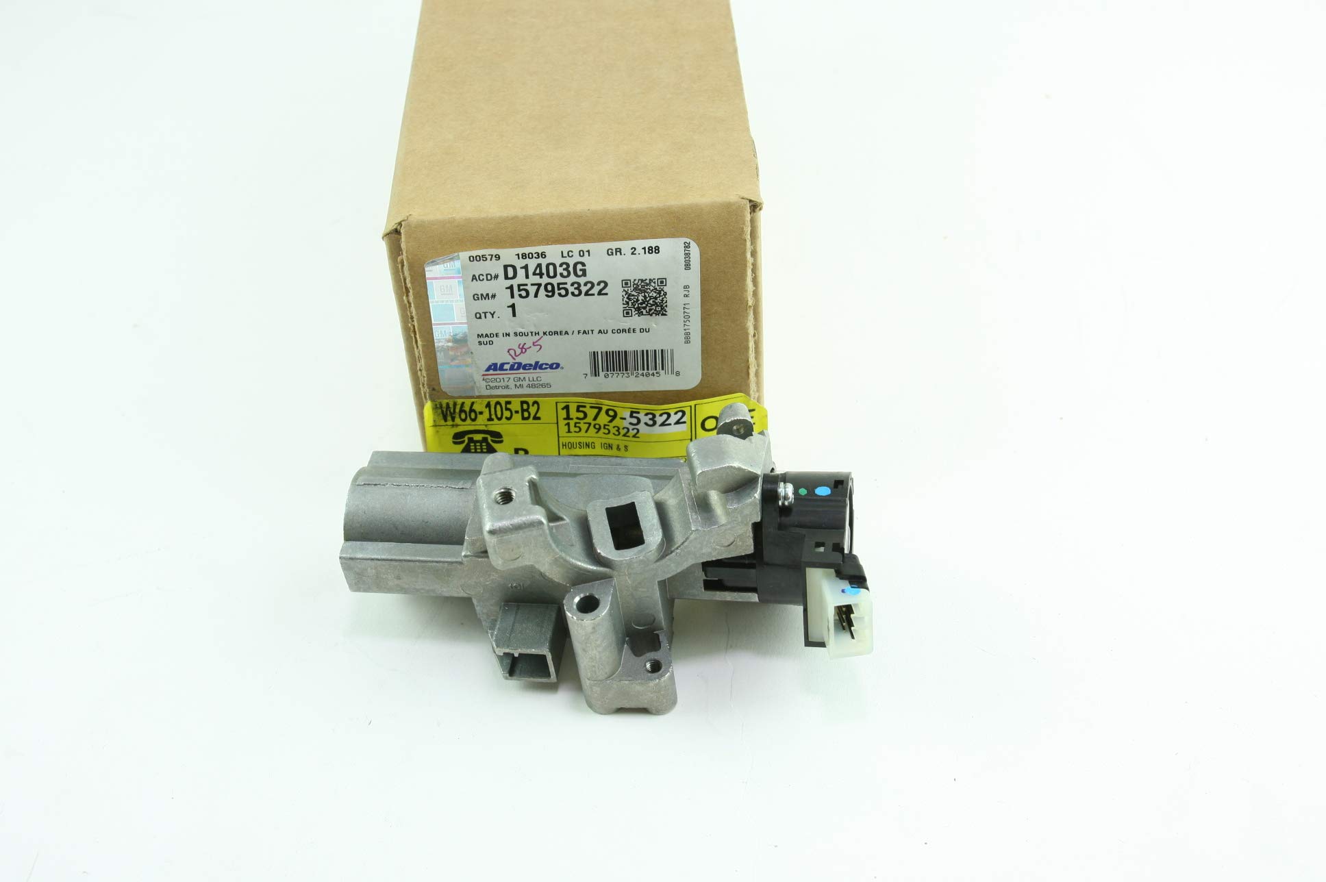 Genuine BMW 32321093266 Ignition Lock Housing; w/o Harness - BMW