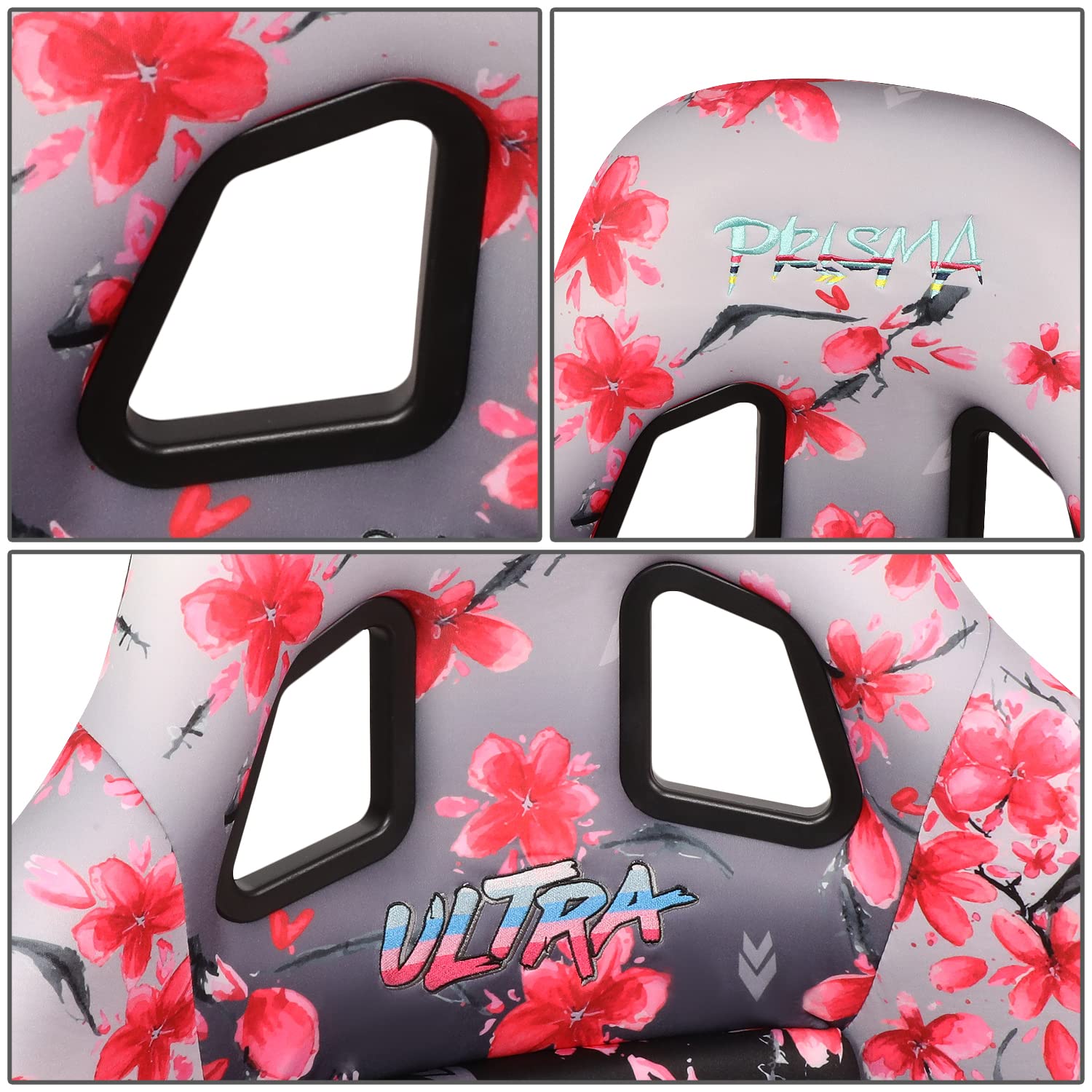 NRG Innovations Camaro Prisma Medium Bucket Seat; Olive Alcantara Vegan Frp 303ol Prisma.465162