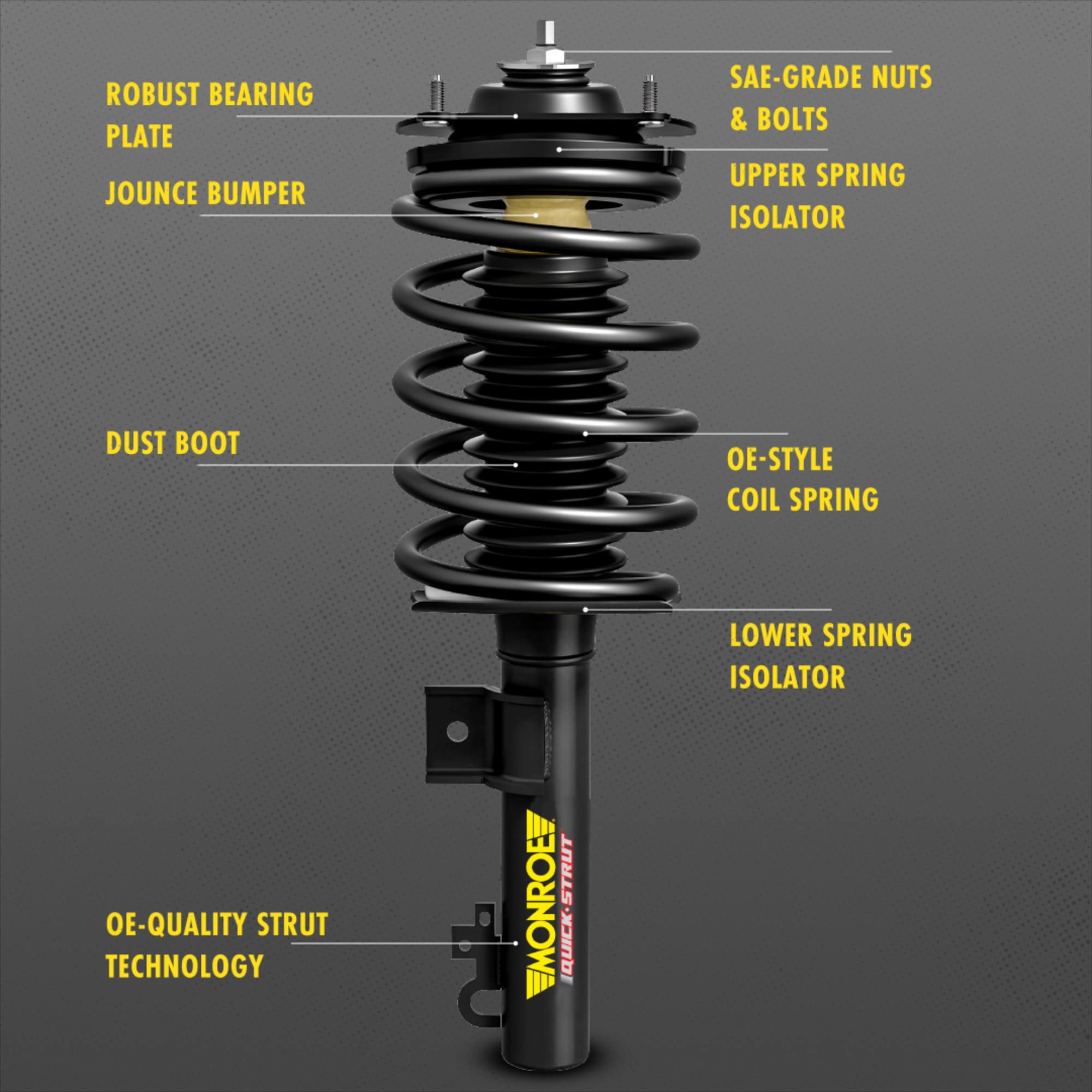 she®️®️y Monroe Shocks & Struts 171113 Monroe Quick-Struts | Summit Racing
