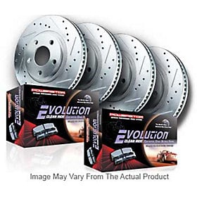 PowerStop Z23 Daily Driver Carbon-Fiber Ceramic Brake Pads With Hardware Kit Z23 6006