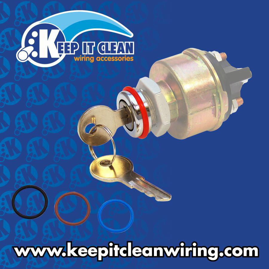 Keep It Clean Wiring 3 Retro Series Ignition Switch Bezel With 4