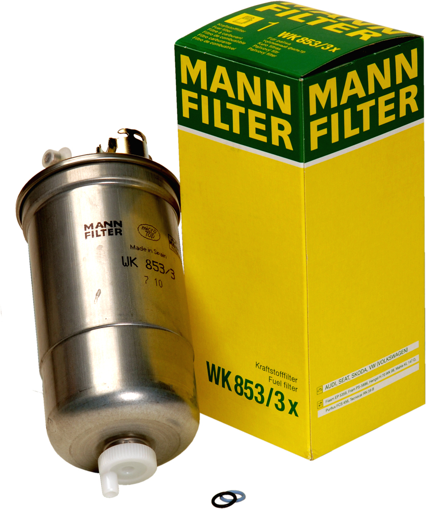 Filtre à Carburant MANN-FILTER WK 853 - Pour Voitures Et Utilitaires - Haute Qualité