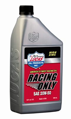 Show details for Lucas Oil 10620-6 20w-50 Racing Oil 6x1 Qt