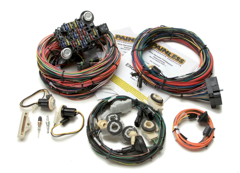 Painless Wiring 20114 Painless GM Car Chassis Harnesses ... 18 circuit painless wiring harness 