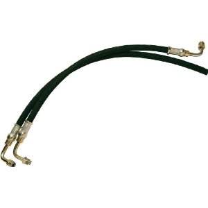 Borgeson Power Steering Hose Kit – 2-Piece Rubber Hose Set, Vehicle Specific