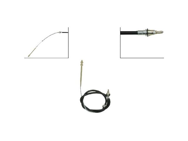 Dorman C93108 Cavo Freno Di Stazionamento - Ricambio Diretto Con Rivestimento Anticorrosione - Staffe Incluse - 2